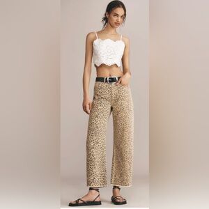 LE JEAN Nomad High-Rise Tapered Ankle Jeans (Rent The Runway)(00011)
